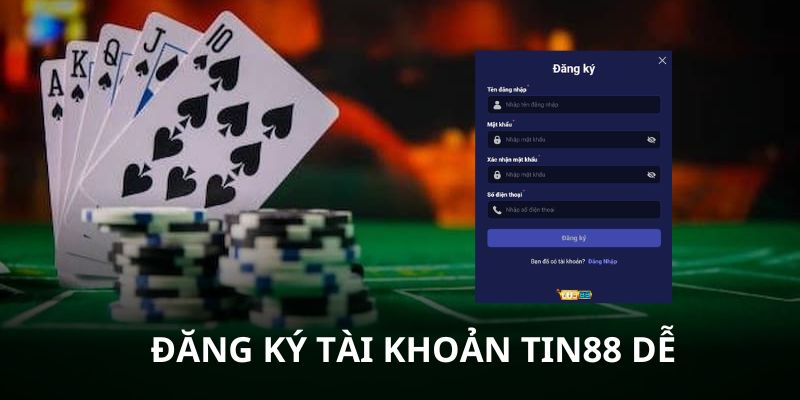 Đăng ký Tin88 với 3 bước dễ dàng